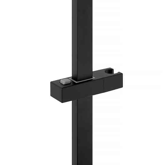 Набор смесителей Kroner Edelstahl Kubus - SCH060 + смеситель Edelstahl Kubus - SCH010 + штанга для душа Киев