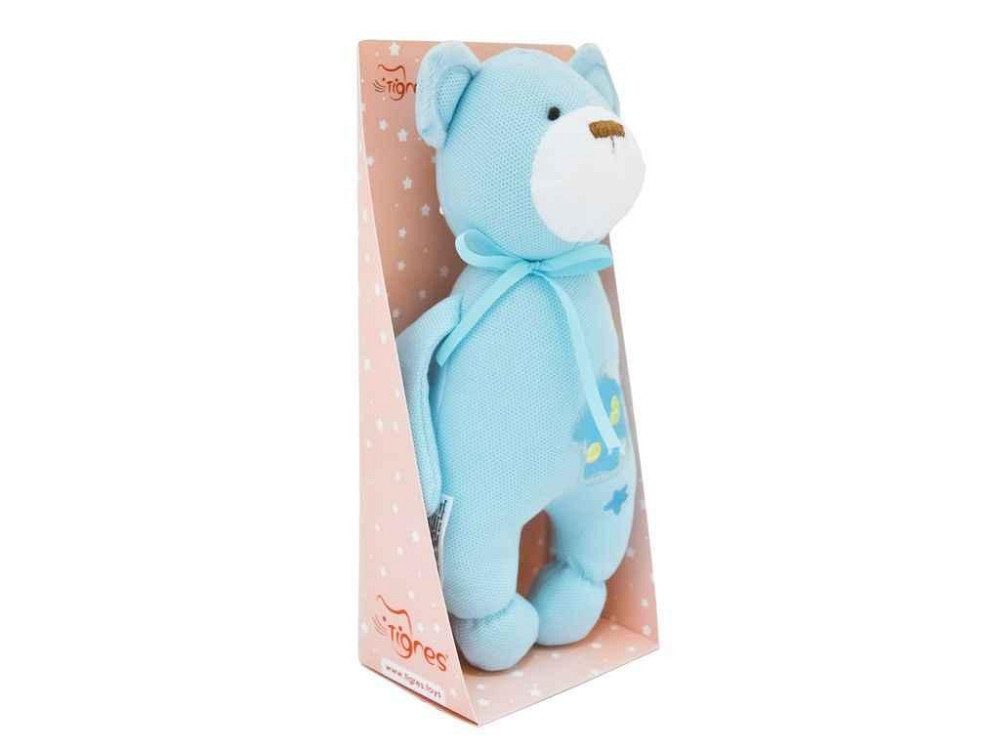 Мягкая игрушка Мишка Star 8*14*29см синий арт.ВЕ-0132 ТМ TIGRES Киев - изображение 1