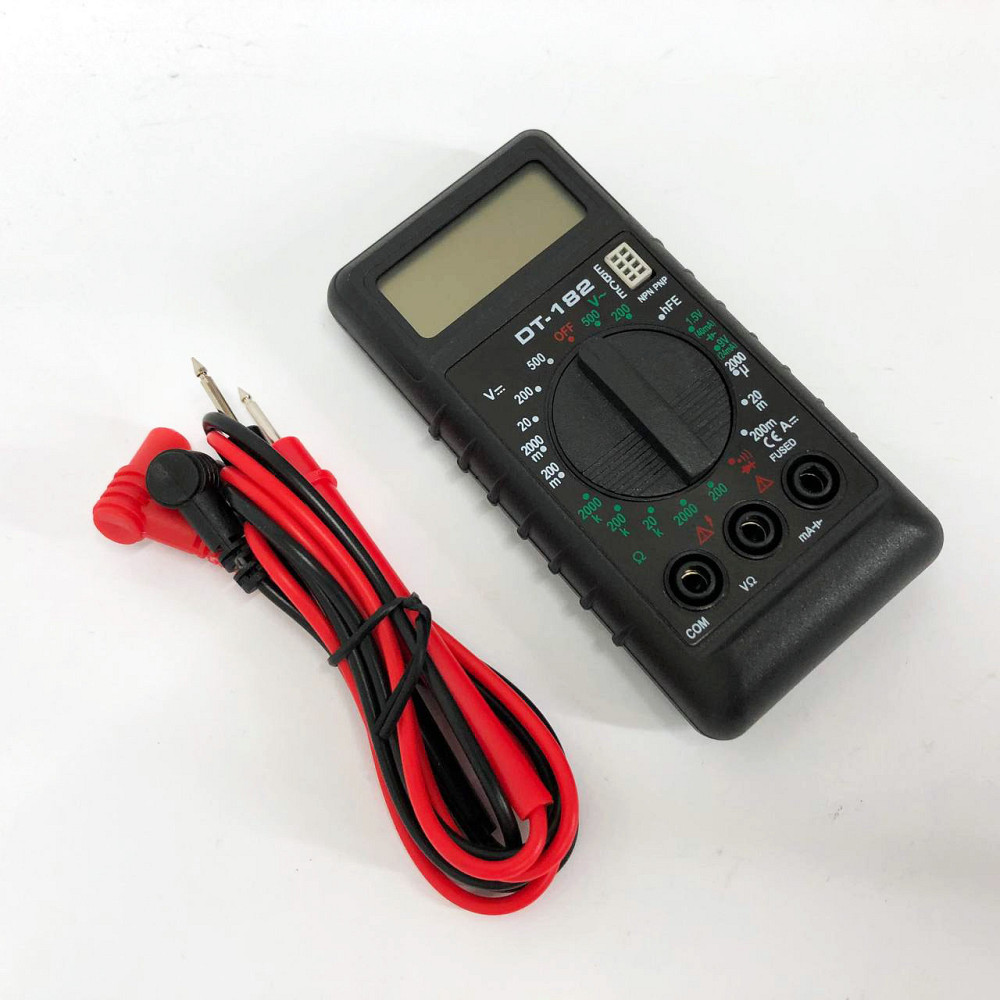 Тестер электропроводки DT-182, Точный тестер напряжения, Отличный мультиметр для электрика MO-15 Львов - изображение 1