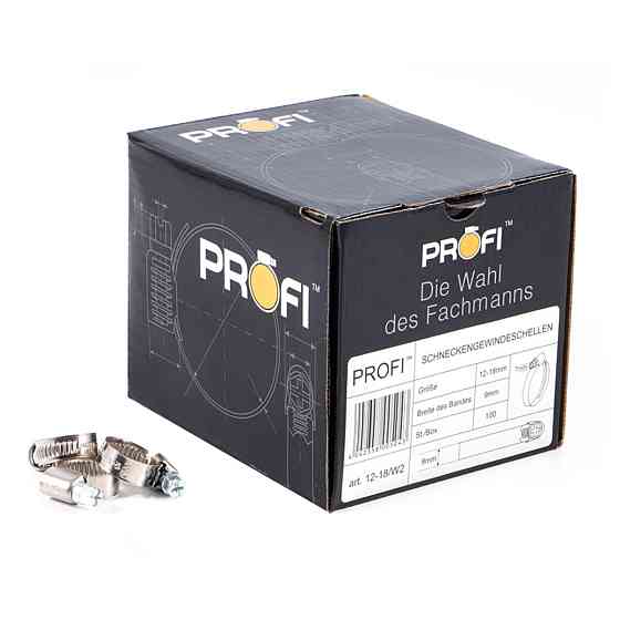 Хомути Profi 12-18/W2, 9мм, 100шт Киев