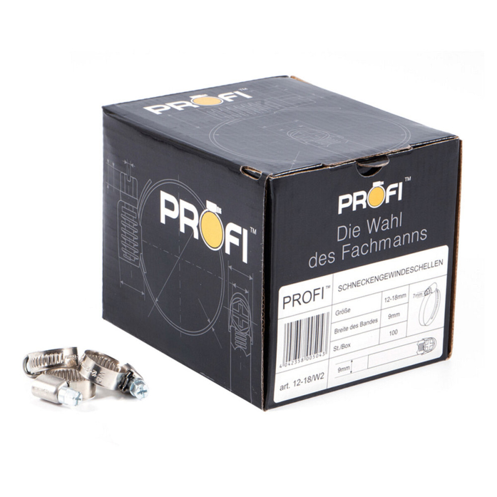 Хомути Profi 12-18/W2, 9мм, 100шт Киев - изображение 1
