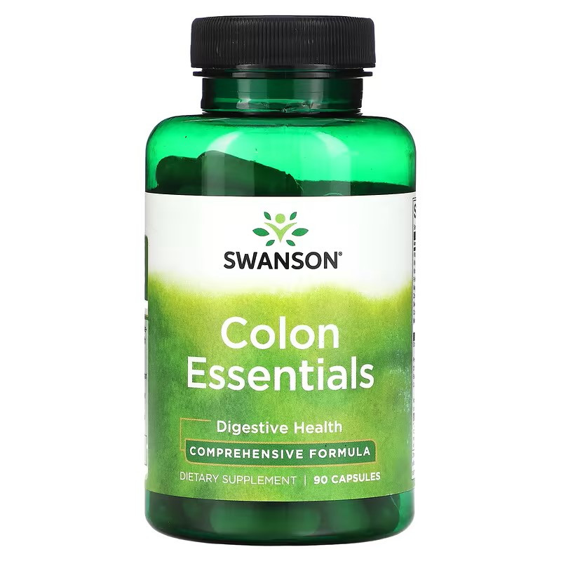 Поддержка здоровья ЖКТ Swanson Colon Essentials 90 капсул Луцк - изображение 1