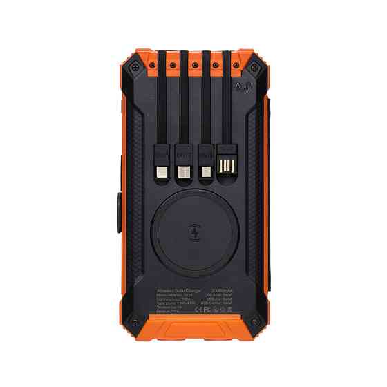 УМБ PowerBank із сонячною панеллю, повербанк КВАНТ WSC33/3 20000mAh + 3 panels Київ