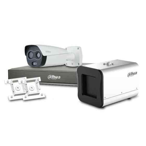 Тепловізійний комплекс контролю доступу з вимірюванням температури тіла Pandemic control base Киев