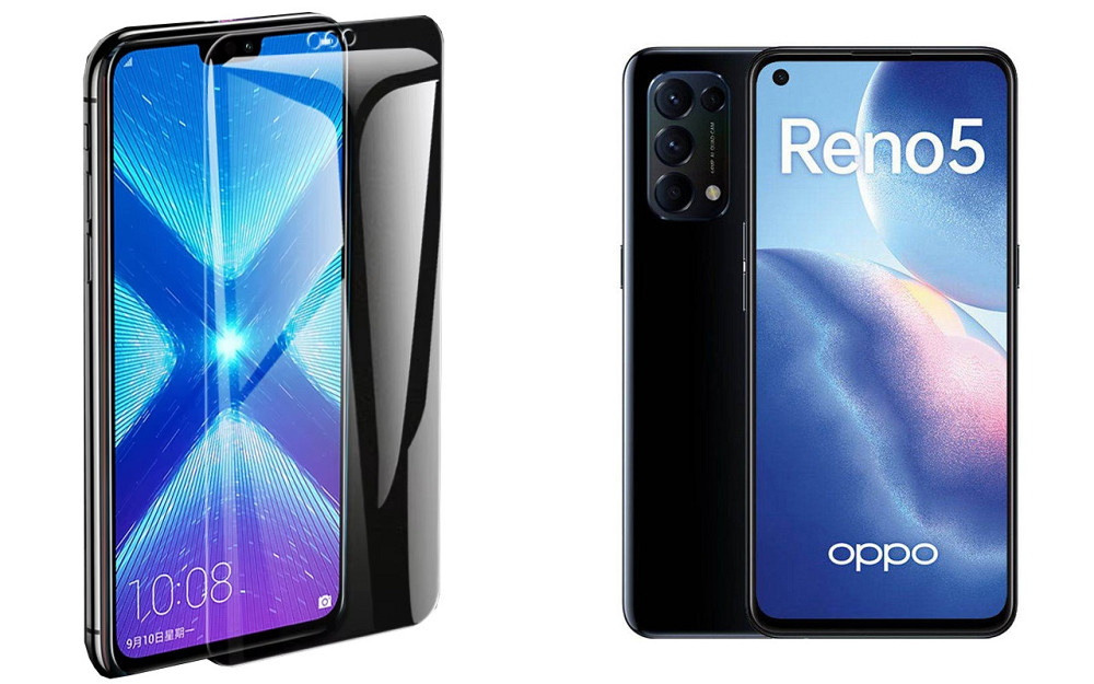 Защитное стекло NeoGlass для Oppo Reno 5 – ультрапрозрачное и устойчивое Киев - изображение 2