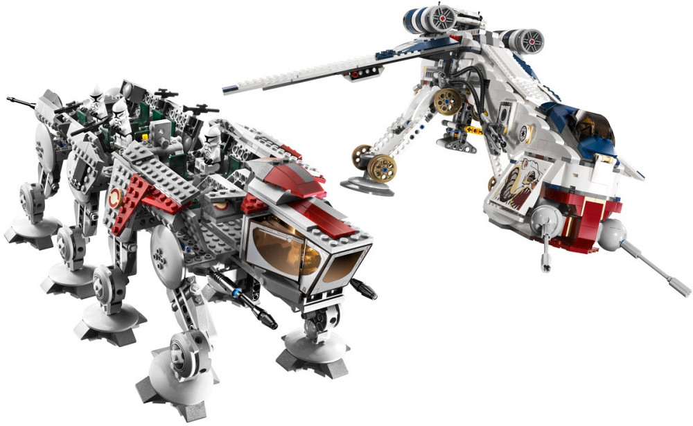 Конструктор Star Wars | Republic Dropship + AT-TE, сумісний з LEGO (2 в 1) Киев - изображение 5
