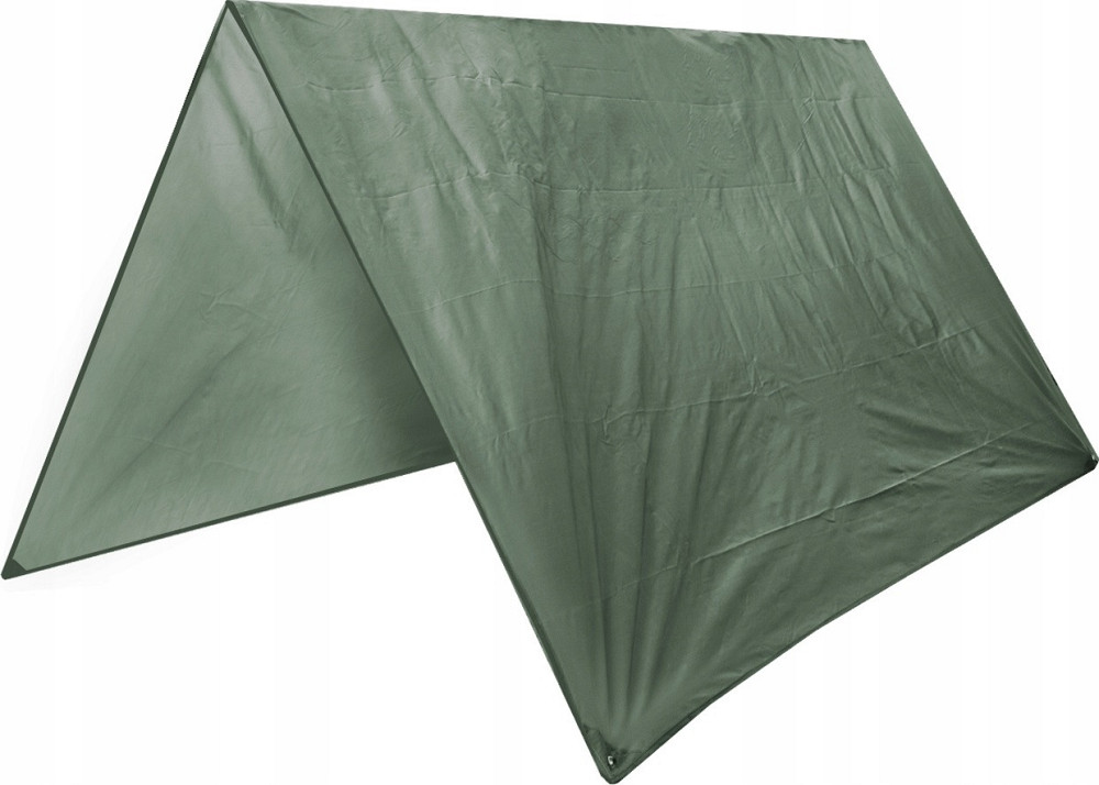 Универсальное Туристическое Полотно - Тент 2х3 метра с кольцами и чехлом MFH Int.Comp (32421B) Olive Нововолынск - изображение 2