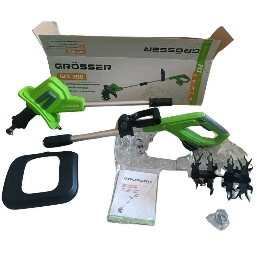 Аккумуляторный культиватор Grosser GCC 200 КАРКАСС Коломыя - изображение 2