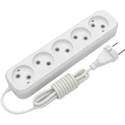 Сетевой удлинитель Electrum C-ES-1817 5.0m 5 роз, white (C-ES-1817) Винница