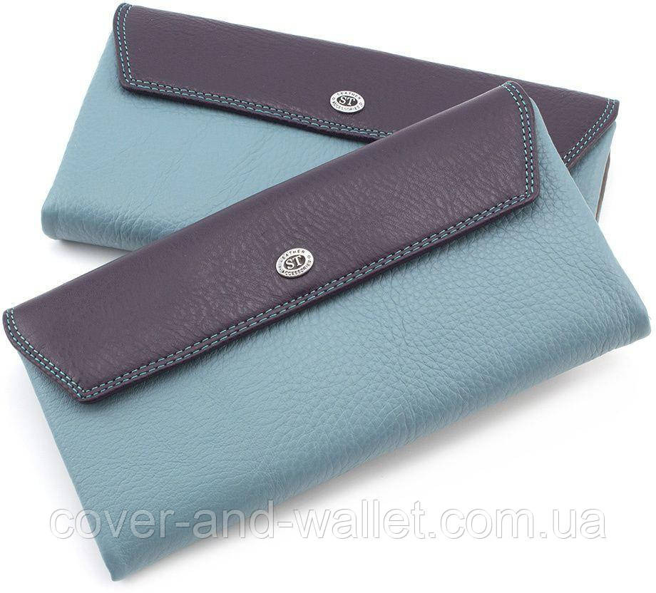 Стильный женский кожаный кошелек купюрник желтого цвета SB 42 Киев - изображение 8