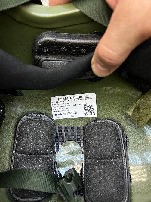 Тактичний комплект шолом Fast + кавер + навушники S6 Вінниця - фото 7