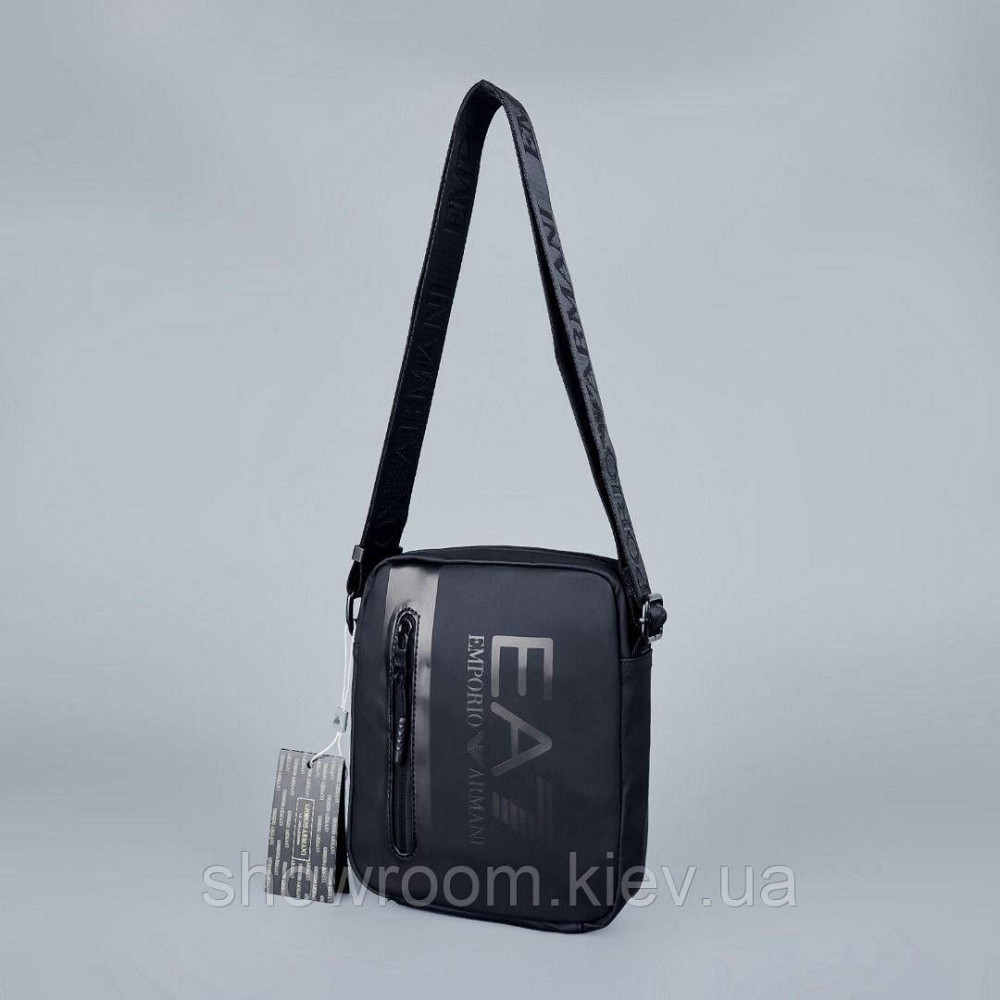 Чоловіча стильна брендова сумка на плече EA (9508) Київ - фото 1