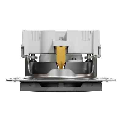 Розетка Schneider Electric ASFORA со штор. антрацит (EPH2900271) Винница