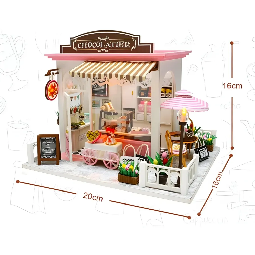 3D Румбокс DIY Chocolatier Фантастичні ідеї Какао + Пилозахисний купол C007Z Київ - фото 6