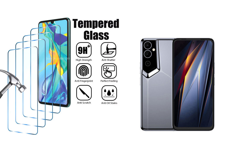 Захисне скло ArmorGlass для Tecno POVA Neo 2 LG6n – стійке до подряпин та ударів Київ - фото 1