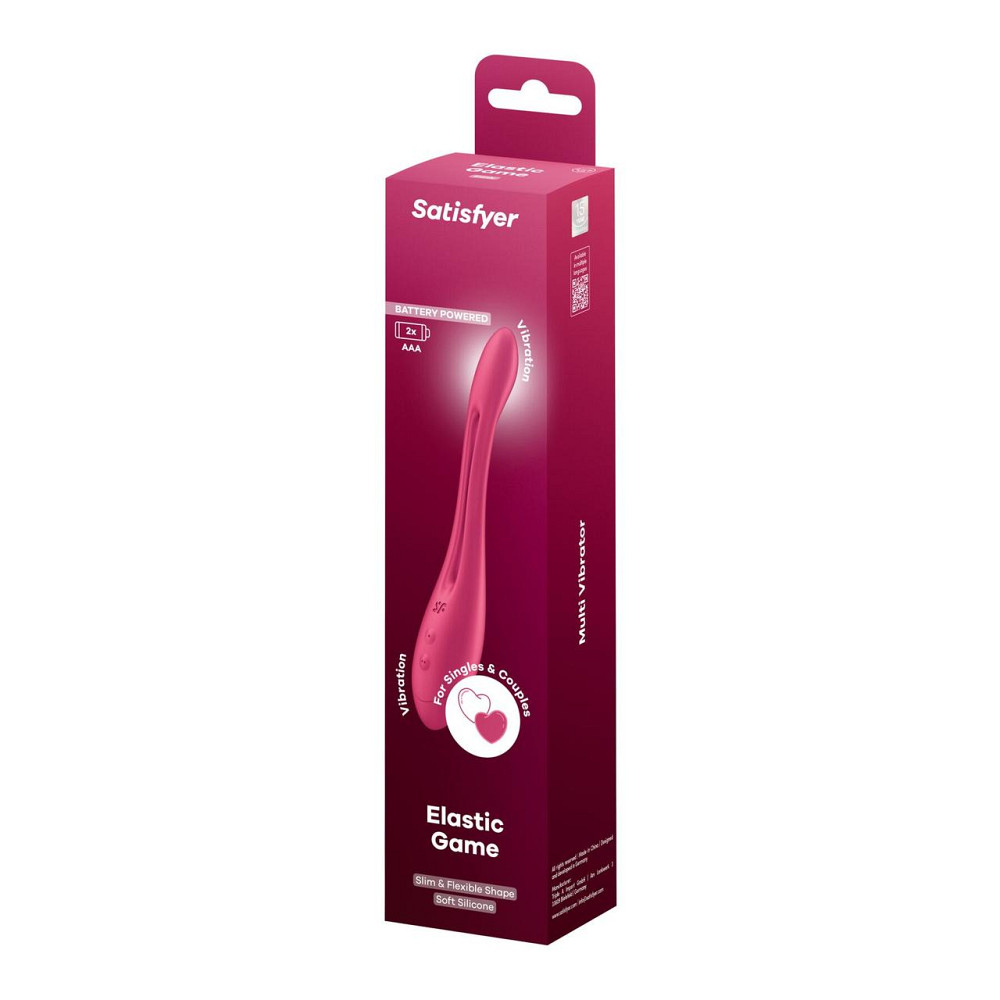 Універсальний гнучкий вібратор для пар Satisfyer Elastic Game Battery Series Sex Aura Київ - фото 7