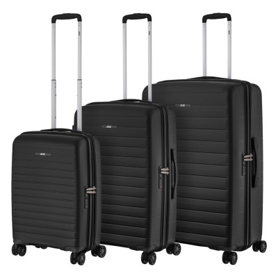 Набор чемоданов 2E Aero (L+M+S), чорні (2E-SPP-AERO-SET3-BK) Вінниця - фото 8