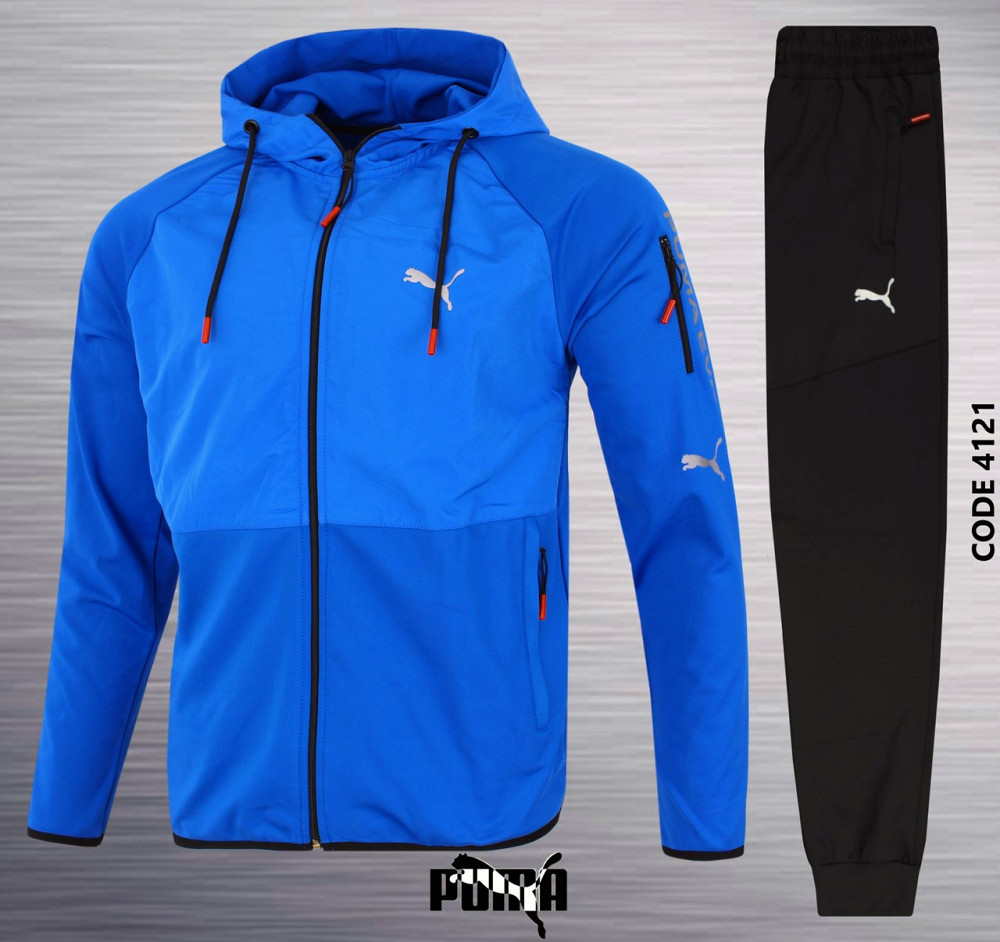 Мужской эластиковый спортивный костюм Puma Киев - изображение 1