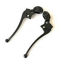 Вижимні ручки з хомутами мотоцикл Мт Мукачево - фото 1