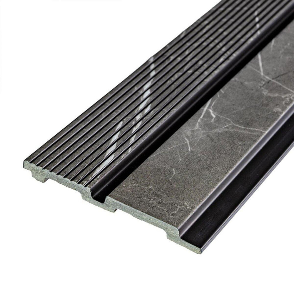 Декоративна сіра мармурова рейка Київ - фото 1