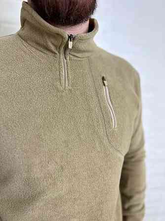 Тактична чоловіча флісова кофта реглан Bikatex Пісок, M Вінниця