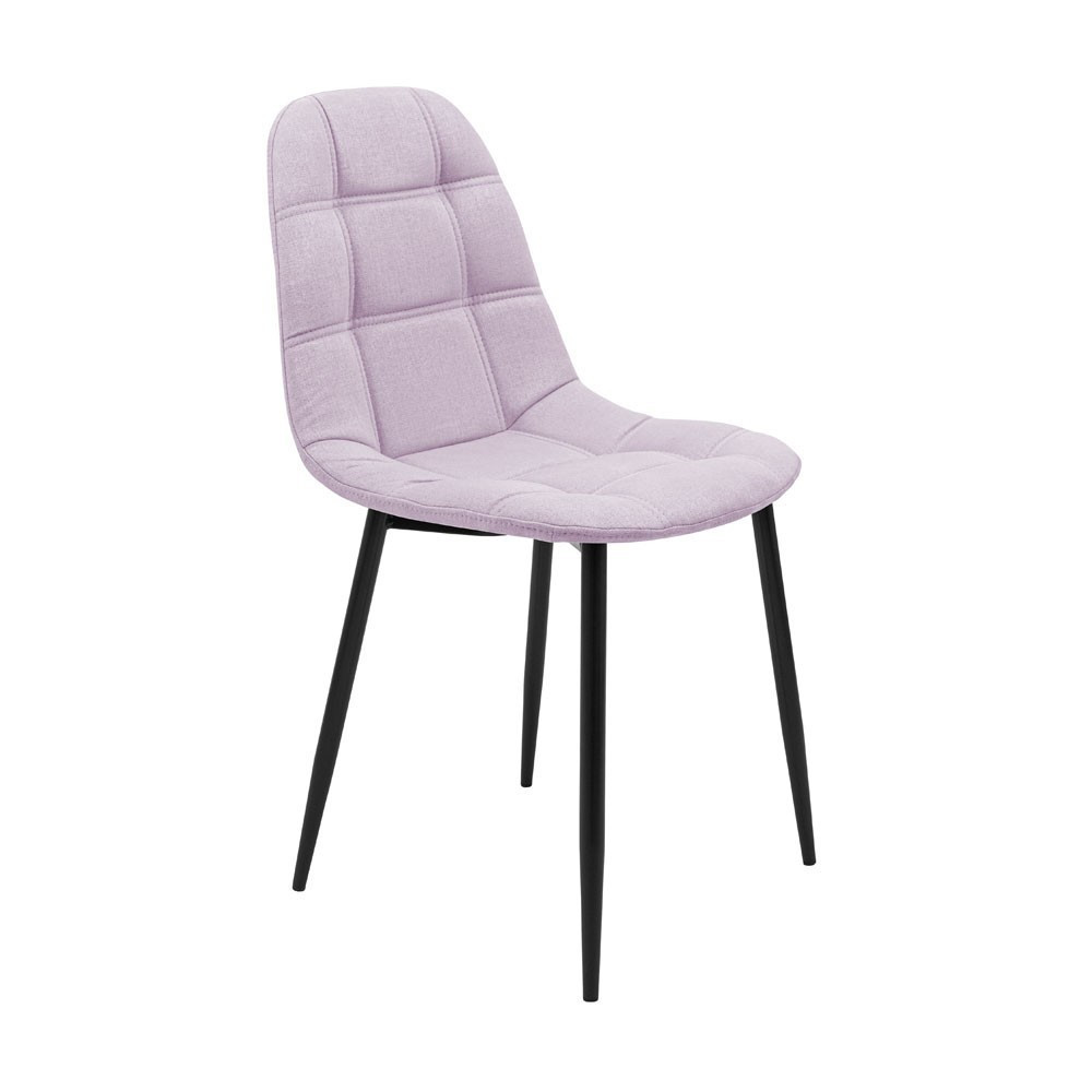 Стул кресло мягкий SplitDesign U Sorrento 72 черные ножки Розовый Киев - изображение 1