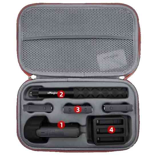 Кейс Insta360 X5/X4 для камери та аксесуарів aMagisn AD04 Київ