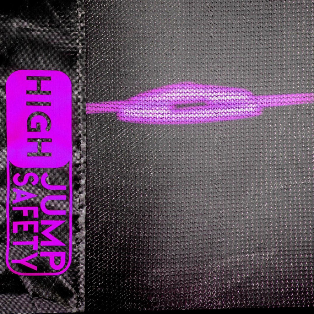 Батут THUNDER OUTSIDE PRO з зовнішньою сіткою 8 футів 244 см чорно-рожевий Київ - фото 7