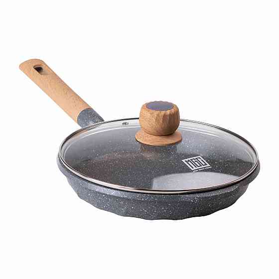 Алюмінієва сковорода 2,2 л, мармурове антипригарне покриття Ø 26 см, сірий MGC HP-4-424G Коломия