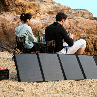 Портативна сонячна панель Choetech SC008-V2-BK 120W (SC008-V2-BK) Вінниця - фото 8