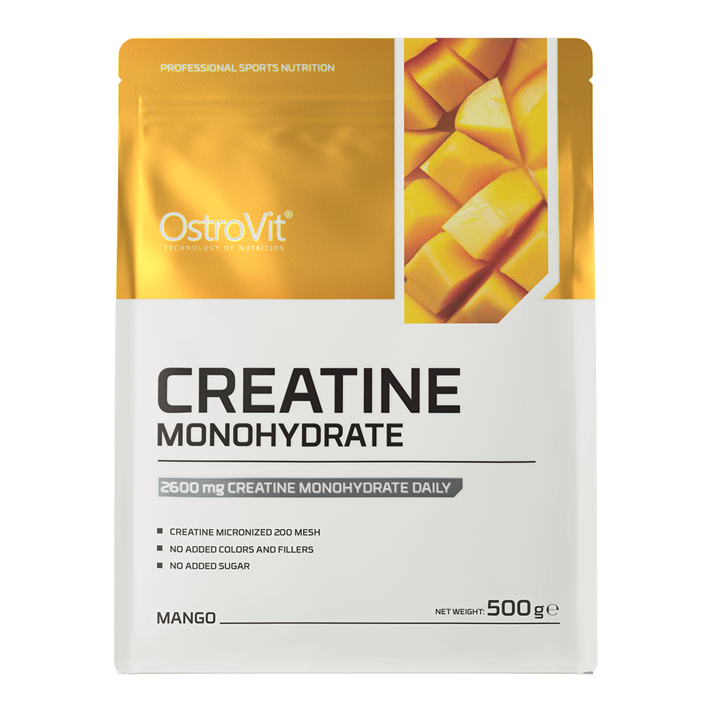 Креатин моногидрат, Creatine Monohydrate, OstroVit, 2600 мг, 500 г манго Киев - изображение 2