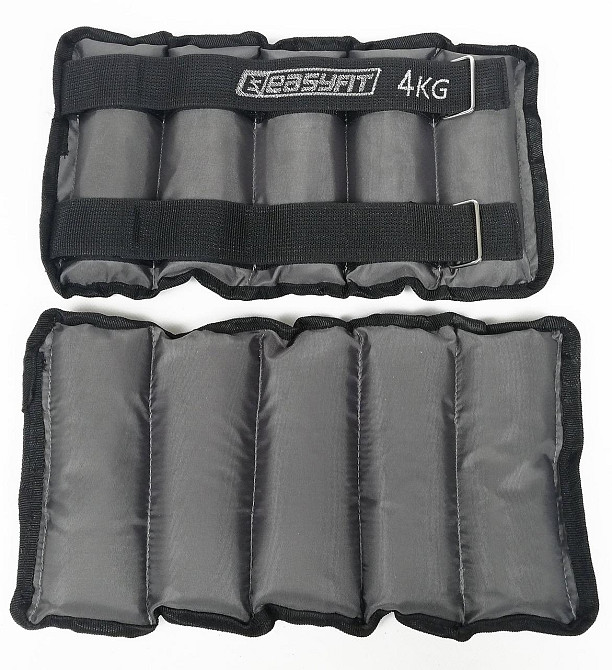 Обтяжувачі для ніг та рук з металом EasyFit Metal 4 кг (пара) Коломия - фото 2