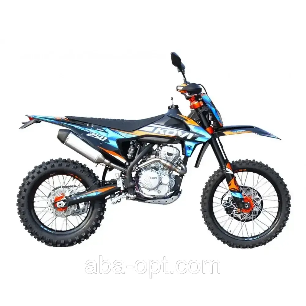 МОТОЦИКЛ Бензиновий Kovi 250 ADVANCE Крос Об'єм 249м3 шини 21'’/18''/16 купити в інтернет-магазині дешево Одеса - фото 7