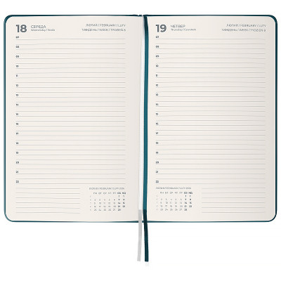 Тижневик Axent датований 2026 Partner Strong, 145х210, лазурний (8819-26-63-A) Вінниця - фото 3