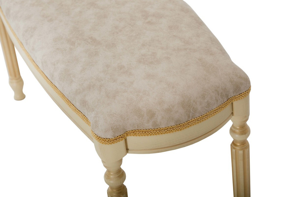 Банкетка 900 Сицилія, слонова кістка+золот патина Днепр - изображение 2