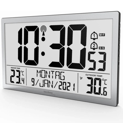 Настенные часы Technoline WS8113 Silver (DAS302461) Винница - изображение 3