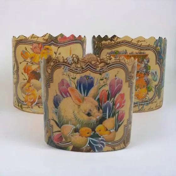 Форма для пасок d110*h85 Вікторіанські 50 шт(029804233) Харків