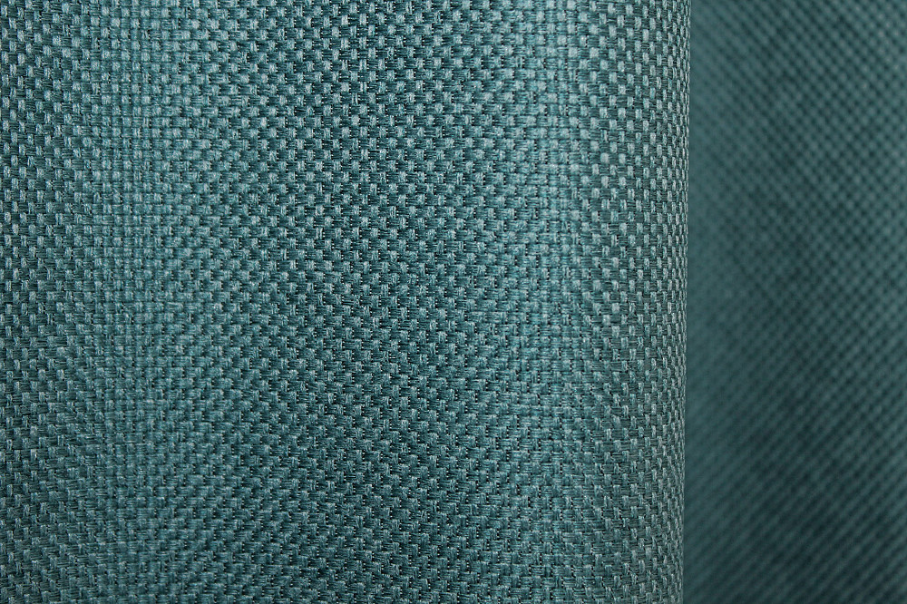 Комплект готових штор VR-Textil Льон-блекаут Льон Мішковина № 511ш Бірюзовий 180х270см 2 шт (39-992) Київ - фото 6
