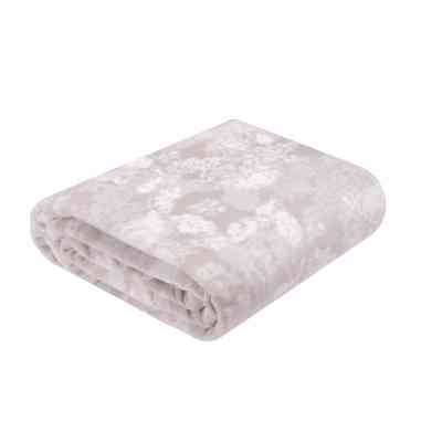 Плед Home Line флисовый Цветы бежевый, 150х195см (170798) Винница