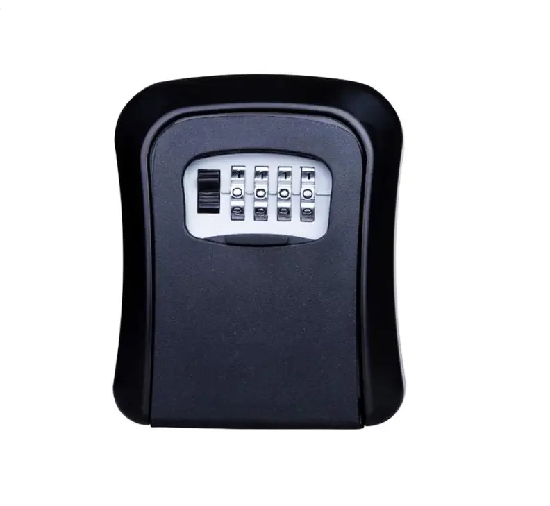Портативний настінний сейф для ключів з кодовим замком (Чорний) Вінниця - фото 3