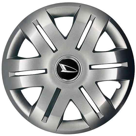 Автомобільні модельні ковпаки R16 Daihatsu 406 4шт, SJS, сріблясті Київ