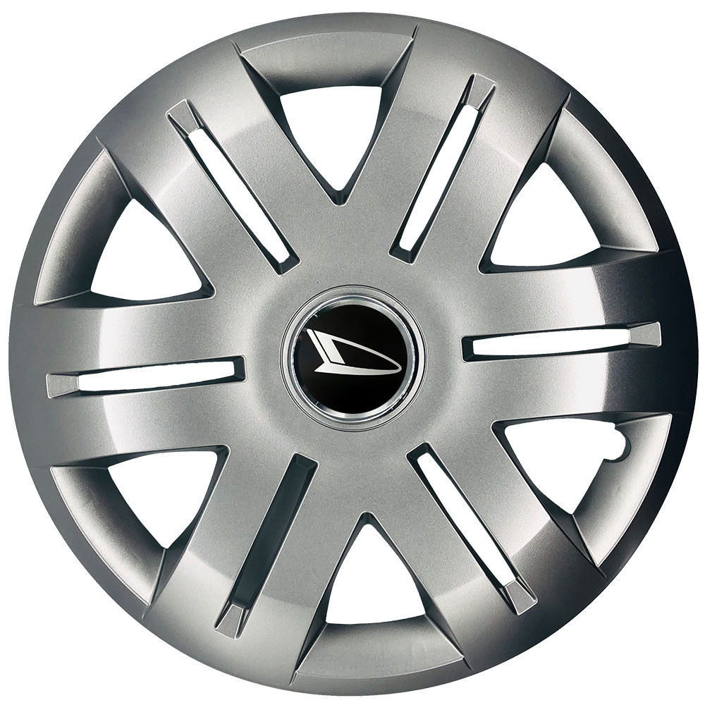 Автомобільні модельні ковпаки R16 Daihatsu 406 4шт, SJS, сріблясті Київ - фото 1