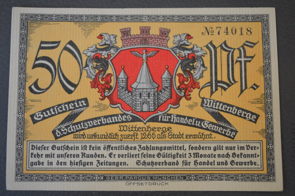 Німеччина. Нотгельд. 50 Pf ( 13 ) Полтава - фото 1