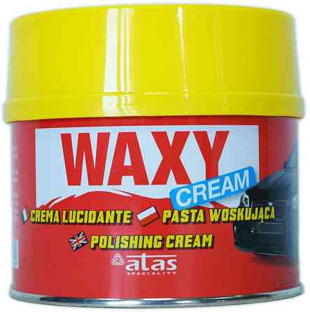 Поліроль для кузова з воском 250 г ATAS Waxy Cream Чортків