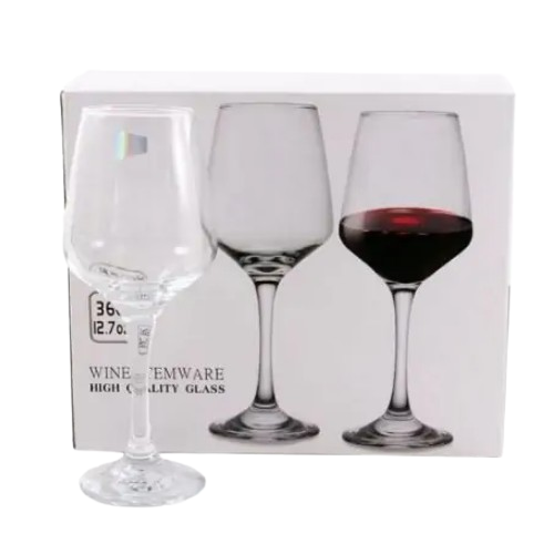 Набір келихів 360мл 6шт скло BMHG4035 Interos Житомир - изображение 1