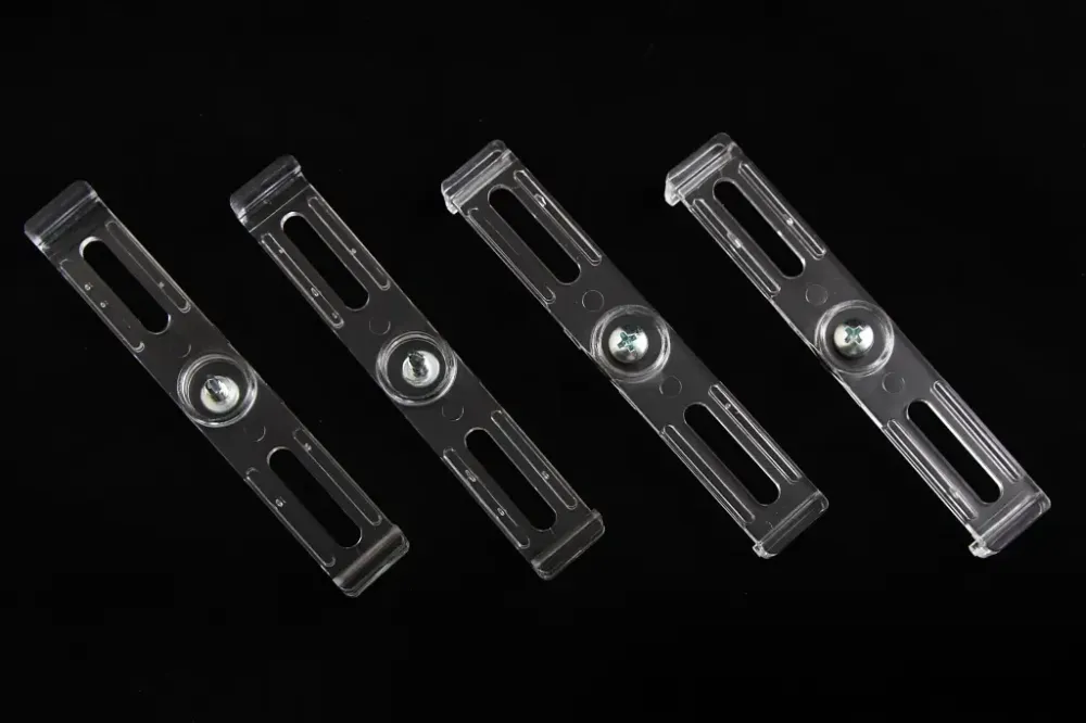 Рамка под номер безрамочная Red Hill прозрачная (на два номера) Винница - изображение 1