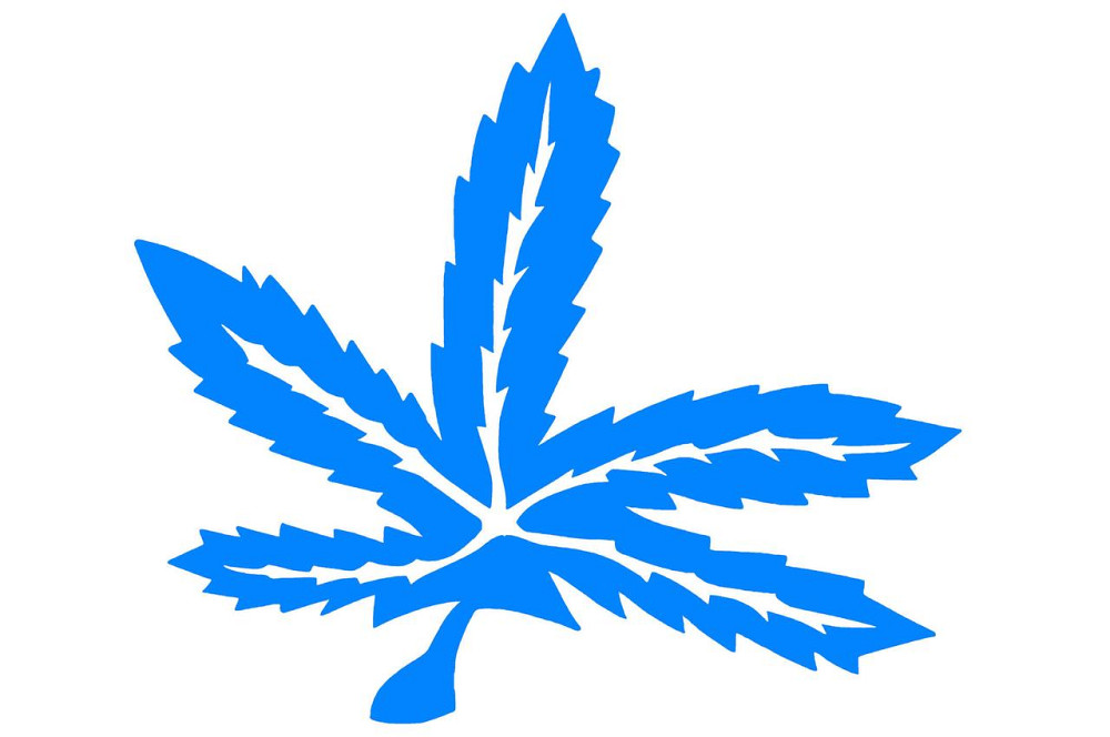 Наклейка   декор   GREEN   (14х16см, синяя)   (#0426) Мукачево - изображение 1