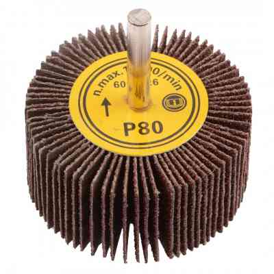 Круг зачистний Graphite пелюсткові з хвостовиком, 60 x 30 мм, K80 (55H759) Вінниця