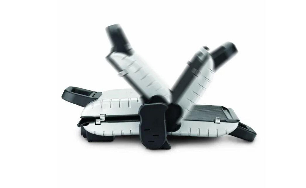 Гриль Tefal Minute Grill GC205012 нержавіюча сталь із чорним Харків - фото 9