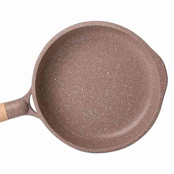 Алюмінієва сковорода 1,4 л, мармурове антипригарне покриття Ø 22 см, бежевий MGC HP-4-422CO Коломия